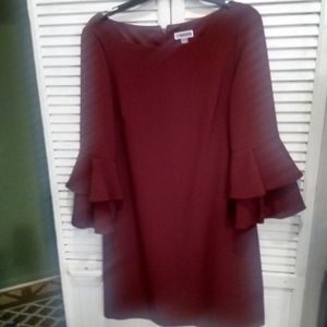 Burgundy dress size 8